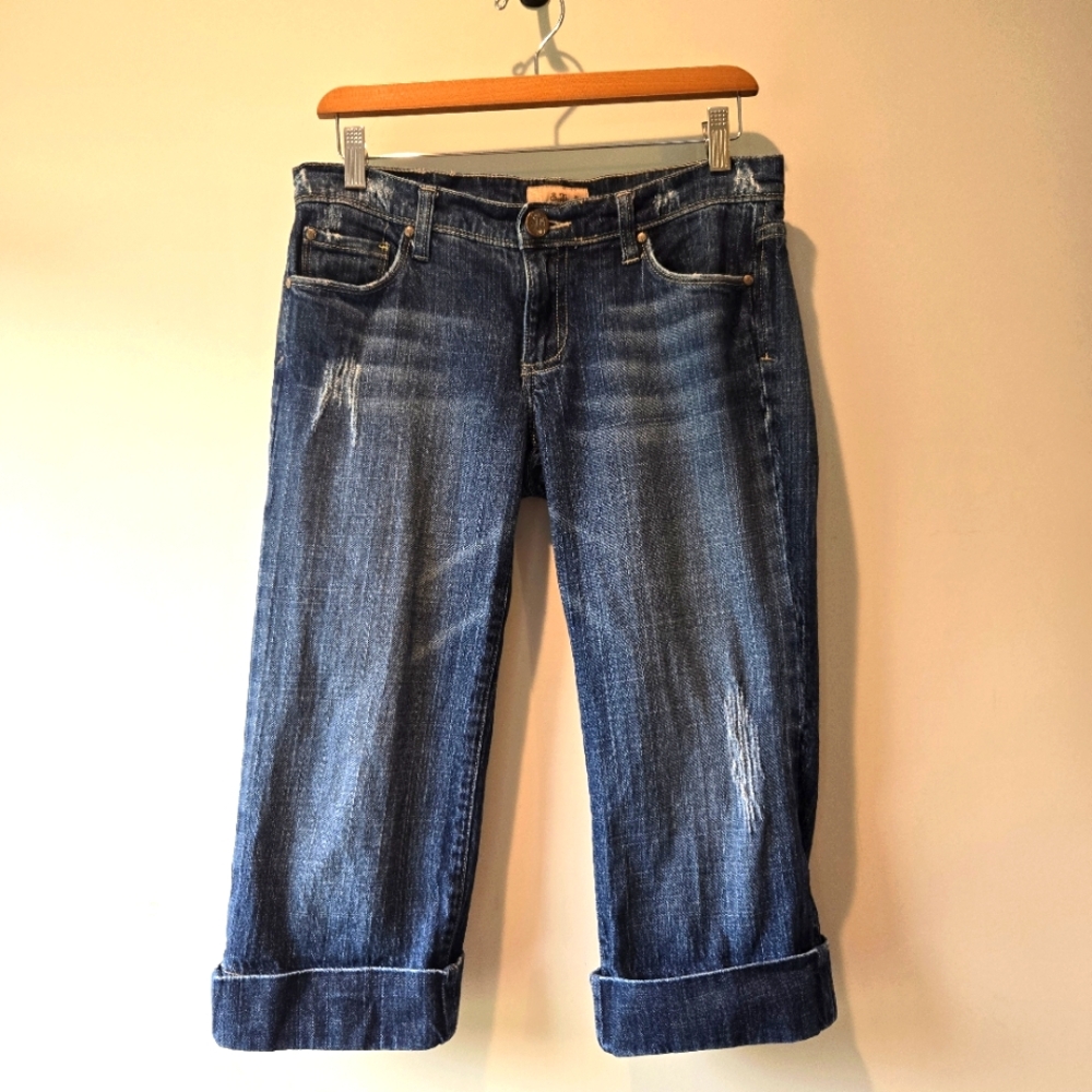 STS Low Rise Capri Jeans Women's Denim Blue Size 28